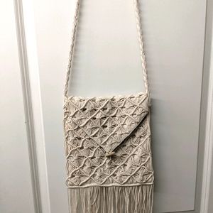 American eagle crochet crossbody purse
